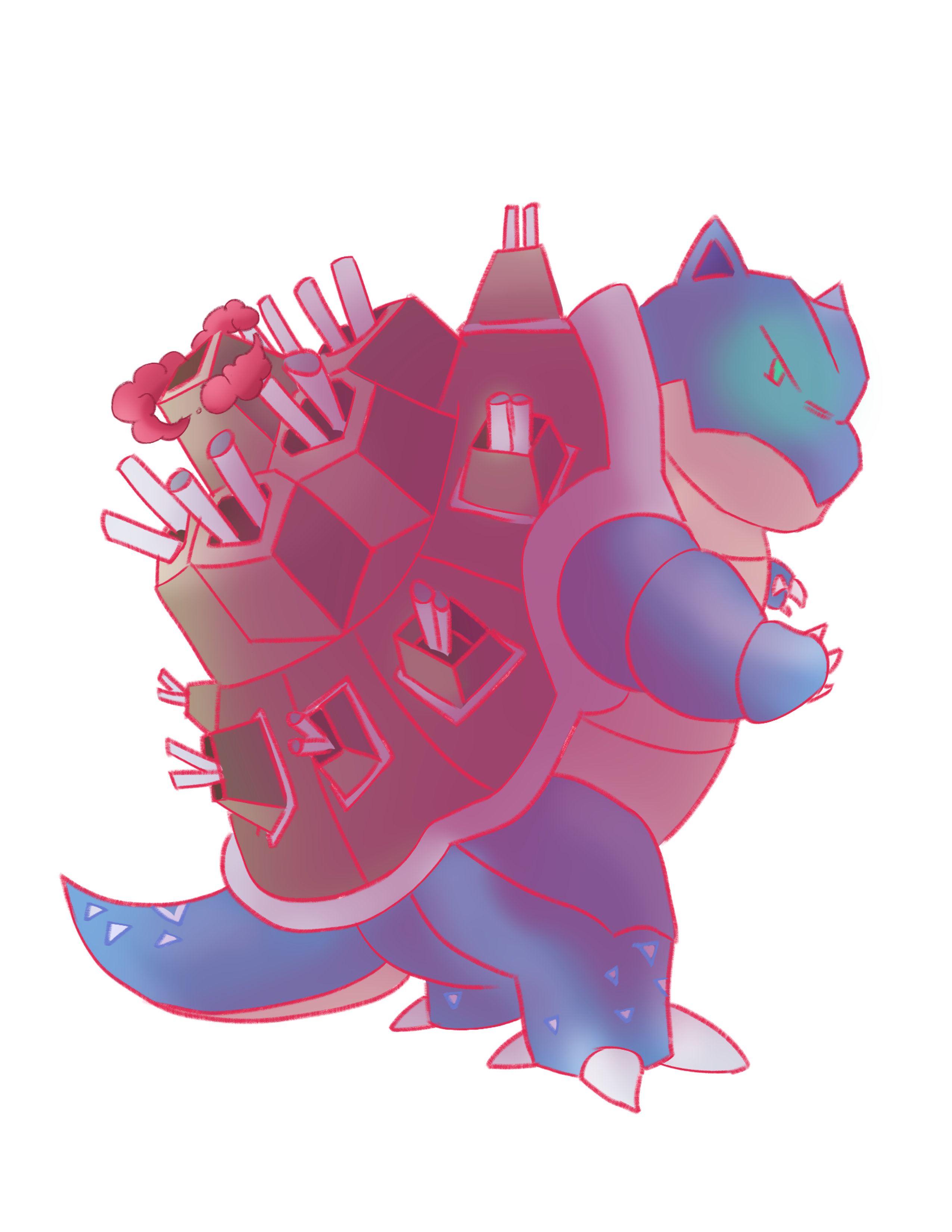 Blastoise Giga