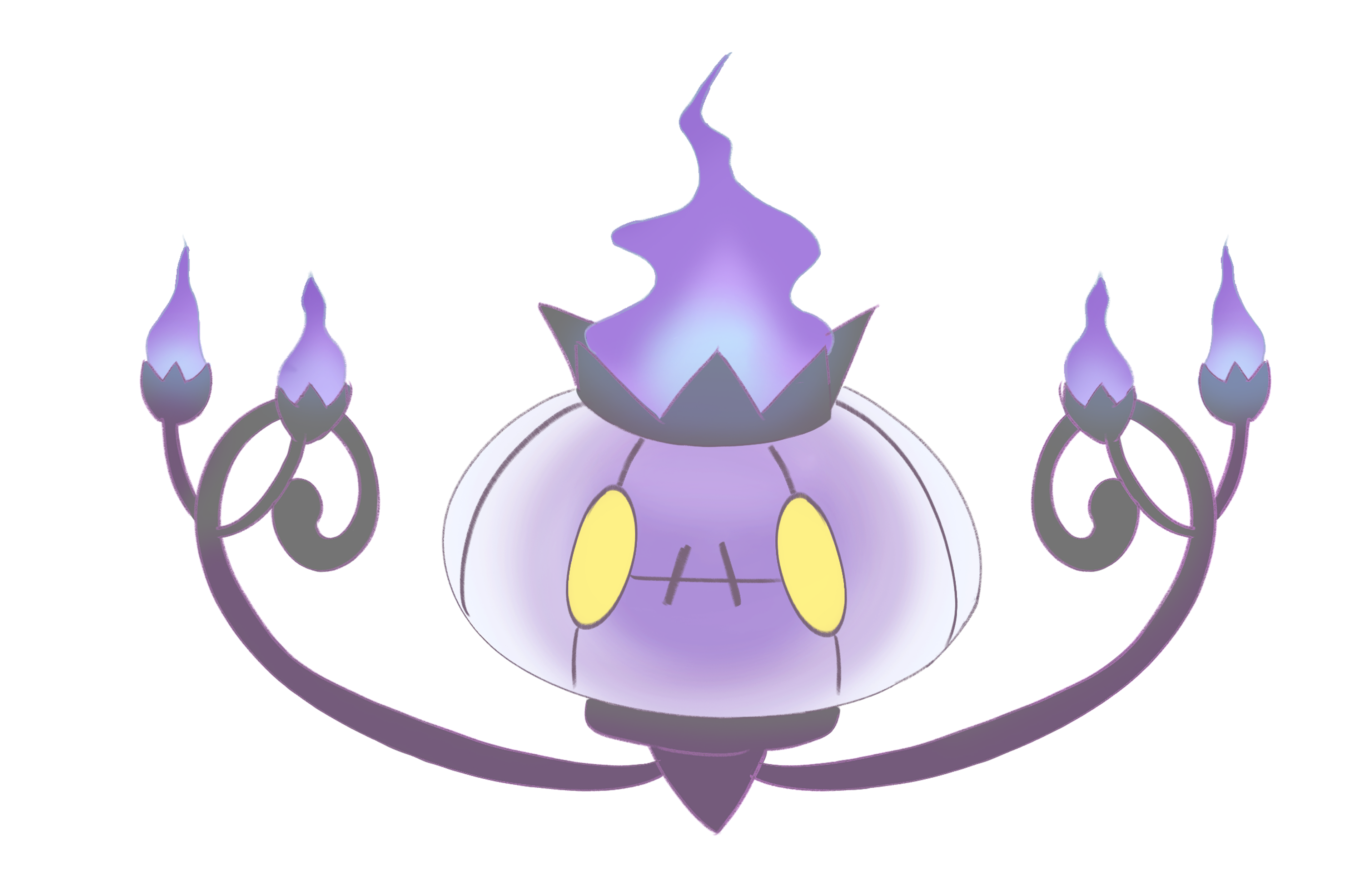 Chandelure Front