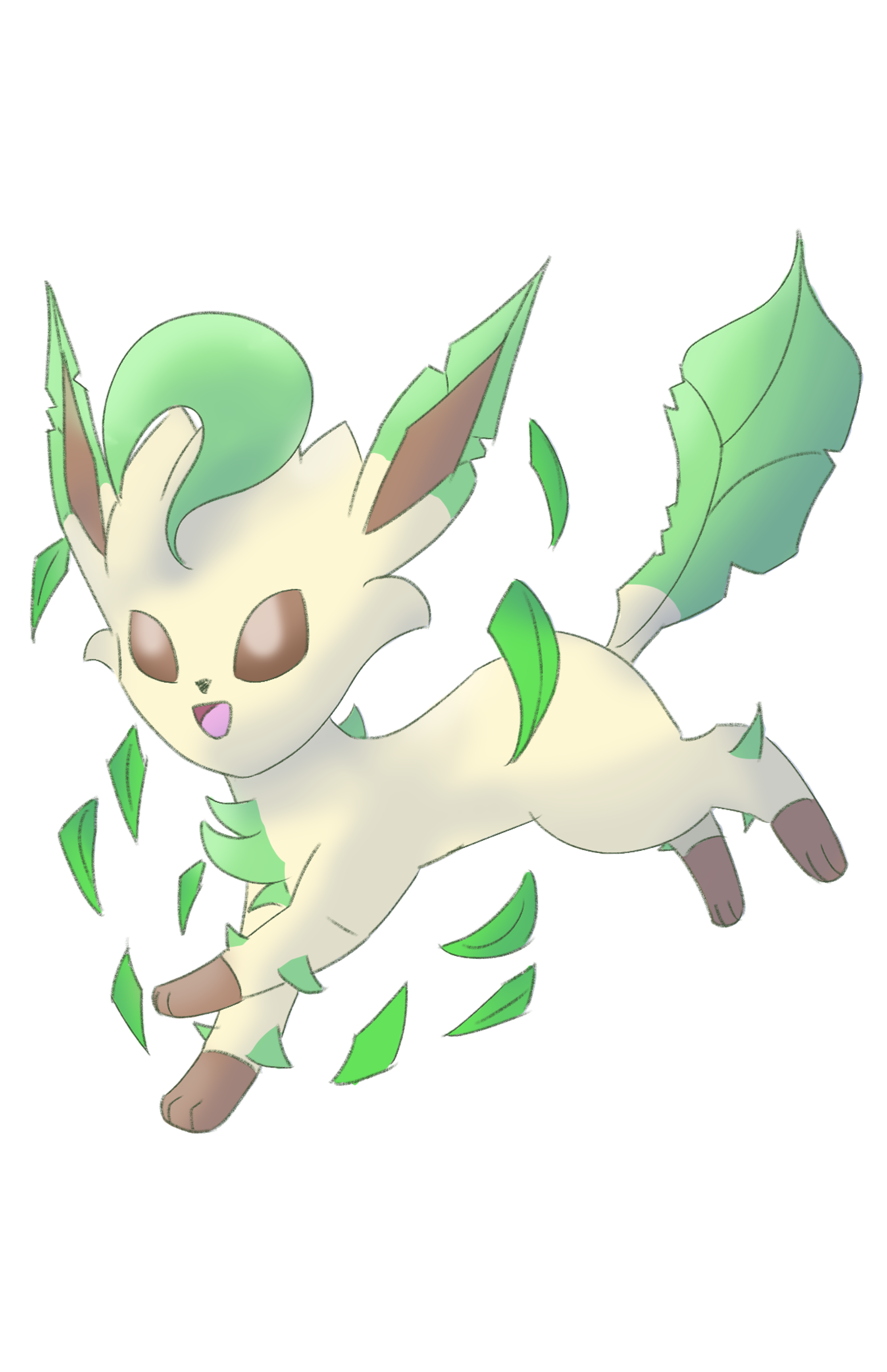 Leafeon Attack