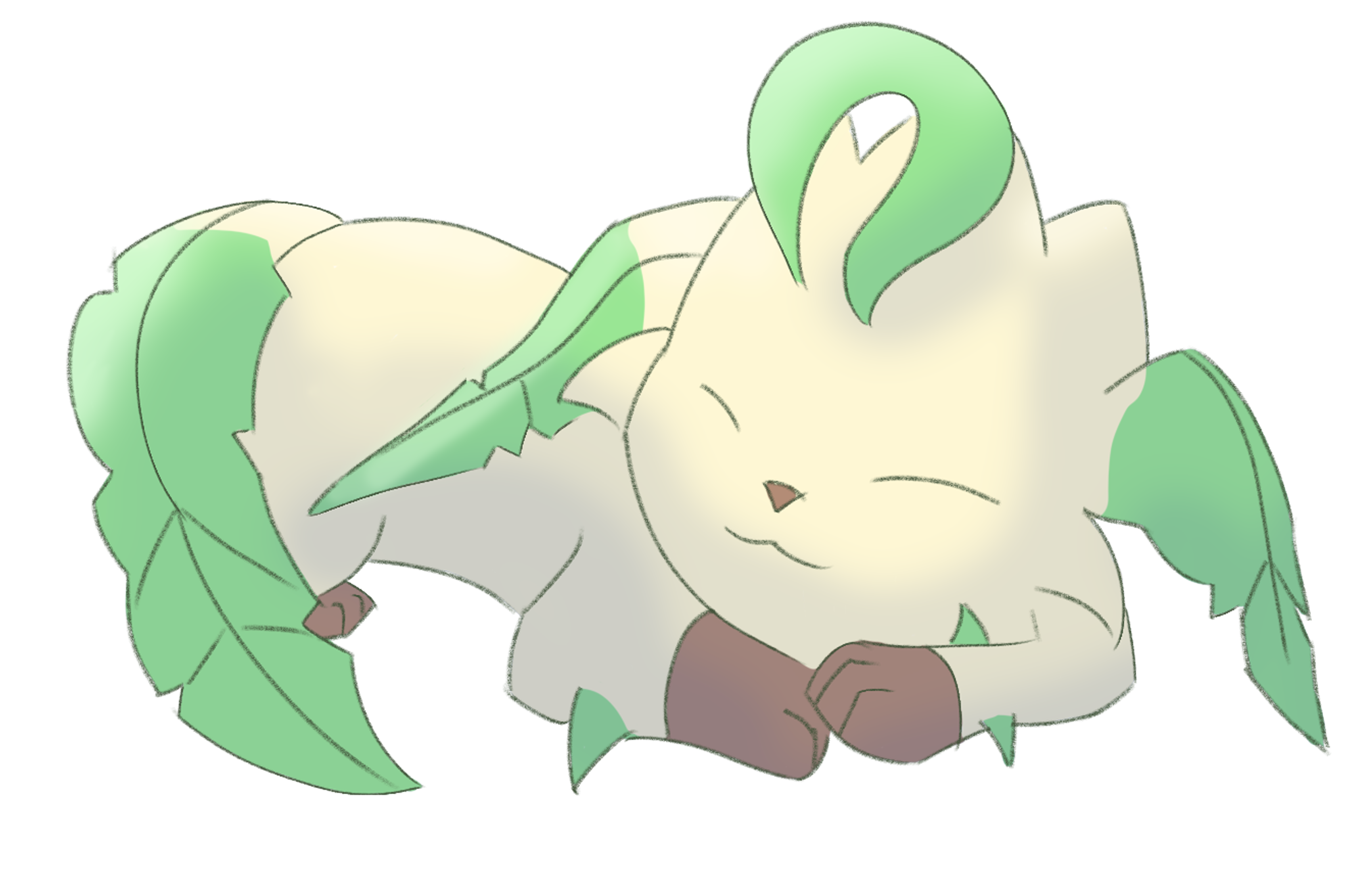 Leafeon Sleep